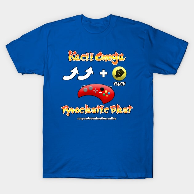 Kacii Omega - Pyroclastic Blast T-Shirt by tyrone_22